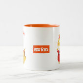 VIPKID Hahn-Dino-Tasse Zweifarbige Tasse (Mittel)