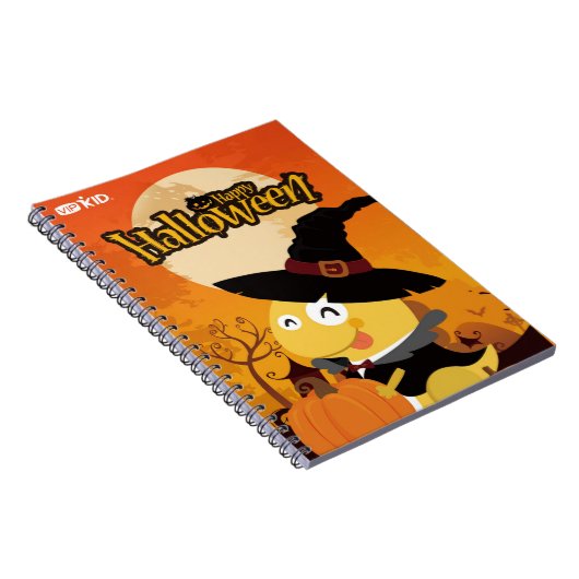 VIPKID Halloween Notizbuch B Notizblock (Rechte Seite)