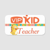 VIPKid-Lehrer-Button Namensschild (Vorderseite)