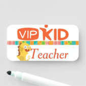 VIPKid-Lehrer-Button Namensschild (Beispiel)