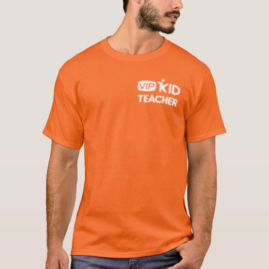 VIPKID T - Shirt Offiziell Orange (Vorderseite)