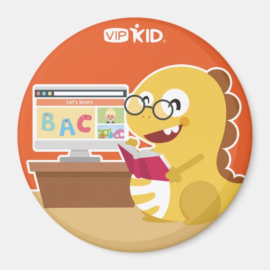 VIPKID Zurück zur Schule Magnet 5 (Vorne)