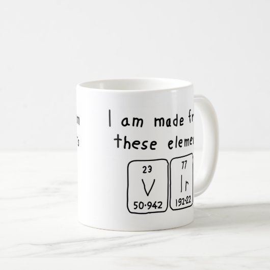 Vir Periodenname Tasse (VorderseiteRechts)