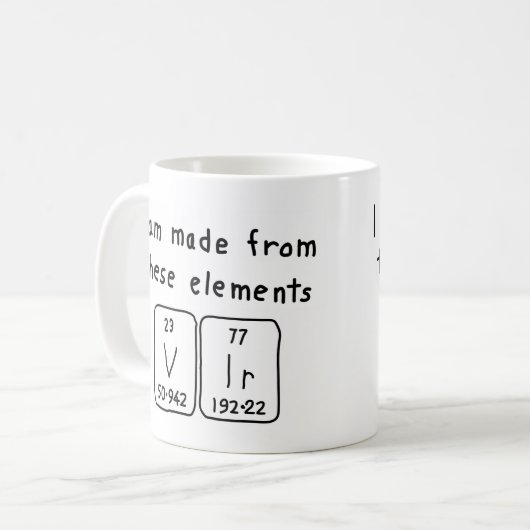 Vir Periodenname Tasse (Vorderseite Links)