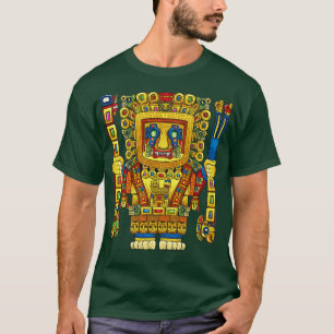 Viracocha Inca Gottes Mythologie Alter Maya Andes  T-Shirt
