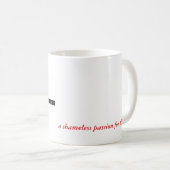 Virago-Tasse - 11 Unze-Weiß Kaffeetasse (VorderseiteRechts)