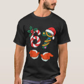 Viral 67 Candy Canes Christmas Tree With Hand Holi T-Shirt (Vorderseite)