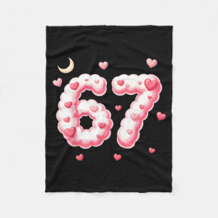 Viral 67 Kawaii Herzen Valentinstag Mädchen Humor Fleecedecke