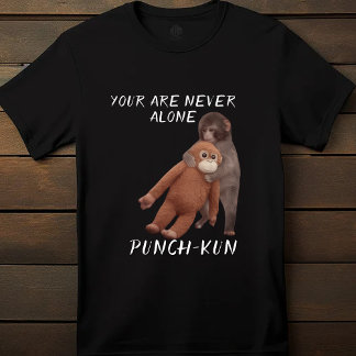 Viral Punch Affe Kuschelplüsch Kuscheltier Süß T-Shirt