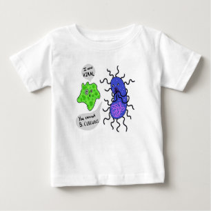 Virale Mikroben Baby T-shirt