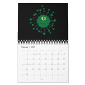 Virale One Mit Augen Monster Bug Kalender (Feb 2027)