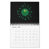 Virale One Mit Augen Monster Bug Kalender (Feb 2026)