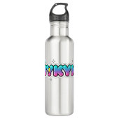 ViralVibes Collection Edelstahlflasche (Vorderseite)