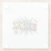 ViralVibes Collection Glasuntersetzer (Rückseite)