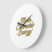 ViralVibes Collection Große Wanduhr (Winkel)