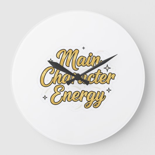 ViralVibes Collection Große Wanduhr (Vorderseite)