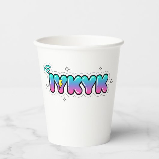 ViralVibes Collection Pappbecher (Vorderseite)