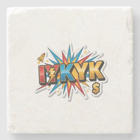 ViralVibes Collection Steinuntersetzer (Vorderseite)