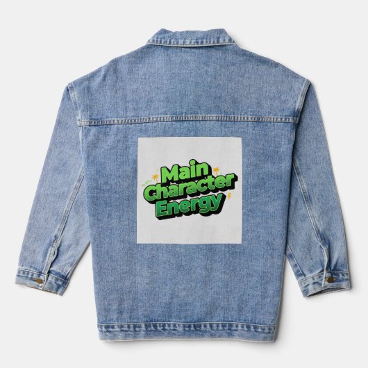 ViralVibes Kollektion Jeansjacke (Rückseite)