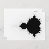 Viratarupa - Fraktal Art Postkarte (Vorne/Hinten)