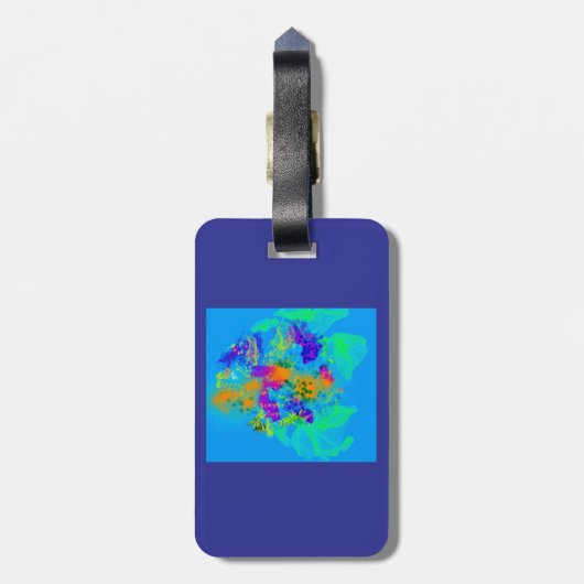 Virbrant Bag Tag Gepäckanhänger (Rückseite vertikal)