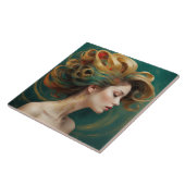 "Virelle" - Opulenz in Smaragdwachen Fliese (Seite)
