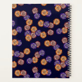 Viren in Lila, rot und orange Planer (Rückseite)