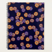 Viren in Lila, rot und orange Planer (Vorderseite)