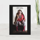 Viren können wie Nierensteine gehen humorvolle Kar Karte (Vorderseite)