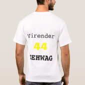 Virender Sehwag T-Shirt (Rückseite)