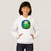 Virescent Electric Pulse Hoodie (Vorne ganz)