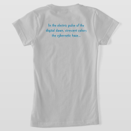 Virescent Electric Pulse T-Shirt (AblageHinten)