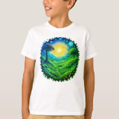 Virescent Electric Pulse T-Shirt (Vorderseite)
