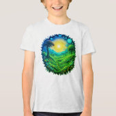 Virescent Electric Pulse Tri-Blend Shirt (Vorderseite)