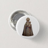 Virgen de Candelaria Button (Vorne & Hinten)