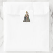 Virgen de Candelaria Quadratischer Aufkleber (Tasche)