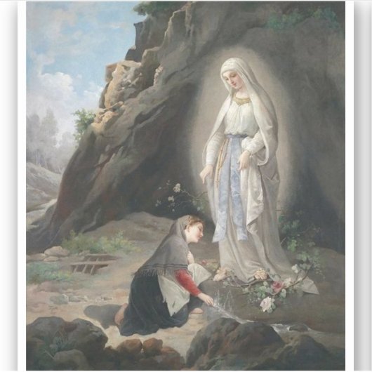 Virgen de Fátima Aufkleber (Vorderseite)