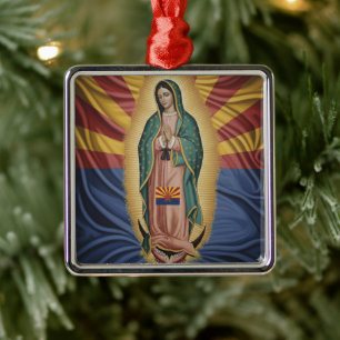 Virgen de Guadalupe - Arizona Ornament Aus Metall