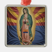 Virgen de Guadalupe - Arizona Ornament Aus Metall (Vorne)