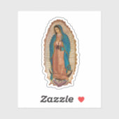 Virgen de Guadalupe Aufkleber (Blatt)