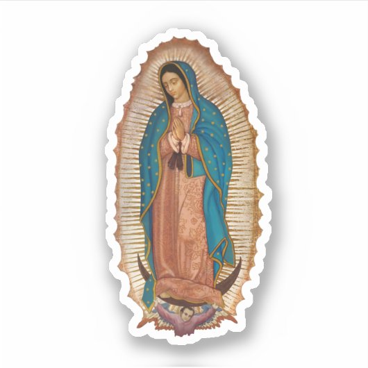 Virgen de Guadalupe Aufkleber (Vorderseite)