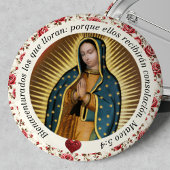 Virgen de Guadalupe Beerdigung in Love Memory Button