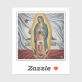 Virgen de Guadalupe - California Aufkleber (Blatt)