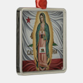 Virgen de Guadalupe - California Ornament Aus Metall (Rechts)