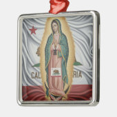 Virgen de Guadalupe - California Ornament Aus Metall (Links)