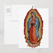 VIRGEN DE GUADALUPE COLECTION POSTKARTE (Vorne/Hinten)