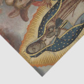 Virgen de Guadalupe con Juan Diego, Mexikanische S Seidenpapier (Ausschnitt)