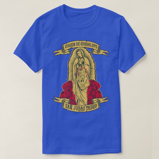 Virgen de Guadalupe con San Judas Tadeo T-Shirt (Design vorne)