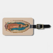 Virgen de Guadalupe Gepäckanhänger (Vorderseite horizontal)
