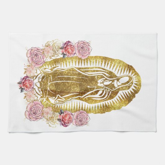 Virgen De Guadalupe Geschirrtuch (Horizontal)